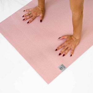 Love Yoga Mat Anti-slip - Blush Pink | Comfortabel & Duurzaam voor Yoga & Wellness