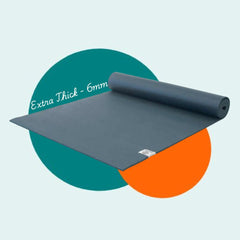 Love Yoga Mat Anti-slip - Donkerblauw | Comfortabel & Duurzaam voor Yoga & Wellness