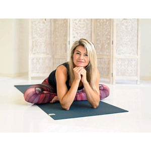 Love Yoga Mat Anti-slip - Donkerblauw | Comfortabel & Duurzaam voor Yoga & Wellness