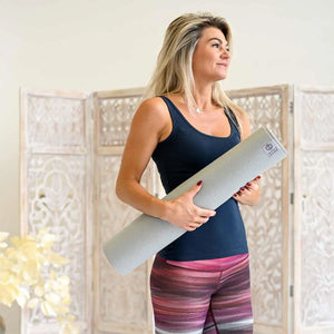 Love Yoga Mat Anti-slip - Lichtblauw | Comfortabel & Duurzaam voor Yoga & Wellness