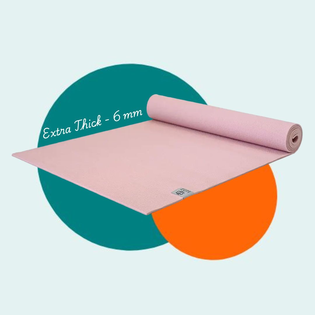 Love Yoga Mat Anti-slip - Blush Pink | Comfortabel & Duurzaam voor Yoga & Wellness