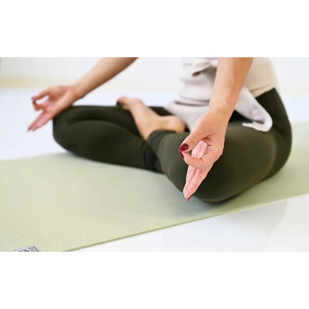 Love Yoga Mat Anti-slip - Sage | Comfortabel & Duurzaam voor Yoga & Wellness