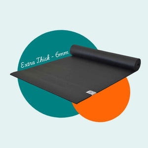 Love Yoga Mat Anti-slip - Zwart| Comfortabel & Duurzaam voor Yoga & Wellness