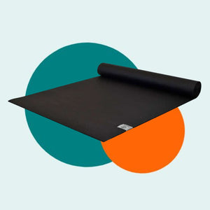 Love Yoga Mat Anti-slip - Zwart| Comfortabel & Duurzaam voor Yoga & Wellness