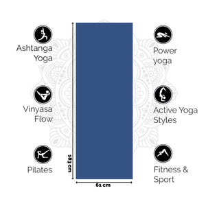 Premium Yogamat | Cosmic Blue - 6mm | Comfort & Grip voor Yoga en Wellness