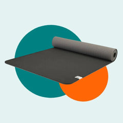 Eco Yogamat | 6mm TPE Zwart | Milieuvriendelijk & Antislip voor Yoga