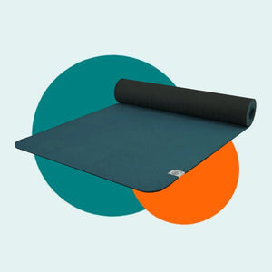 Eco Yogamat | 6mm TPE Brilliant Blue | Milieuvriendelijk & Antislip voor Yoga