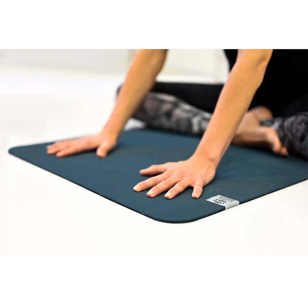 Eco Yogamat | 6mm TPE Brilliant Blue | Milieuvriendelijk & Antislip voor Yoga