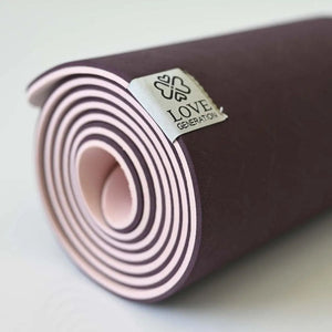 Eco Yogamat | 6mm TPE  Passionate Purple | Milieuvriendelijk & Antislip voor Yoga