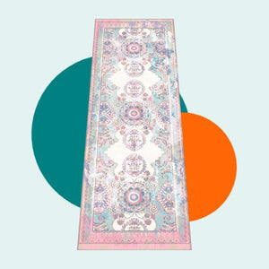 Flying Carpet Yogamat Natuurrubber met Draagriem - Perfecte Grip & Flexibiliteit voor Jouw Yoga