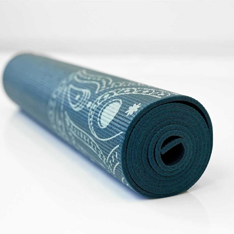 Mystical Yogamat Donkerblauw - Extra Dikke 6mm