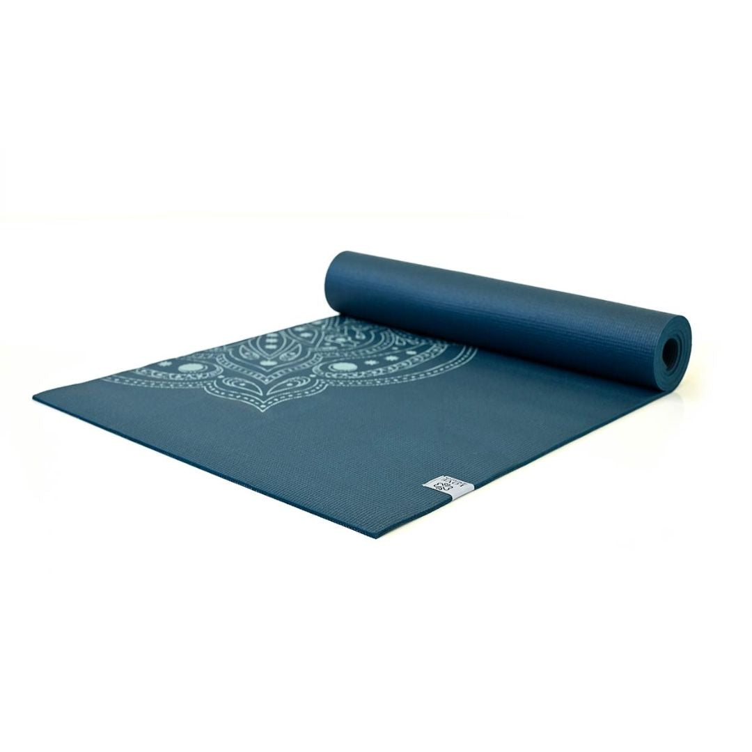 Mystical Yogamat Donkerblauw - Extra Dikke 6mm