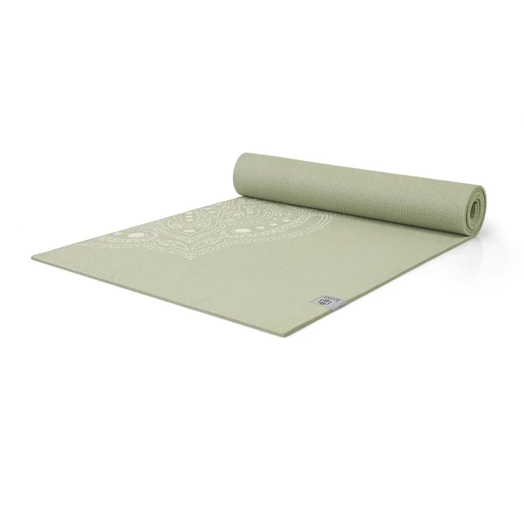 Mystical Yogamat Sage - Extra Dikke 6mm