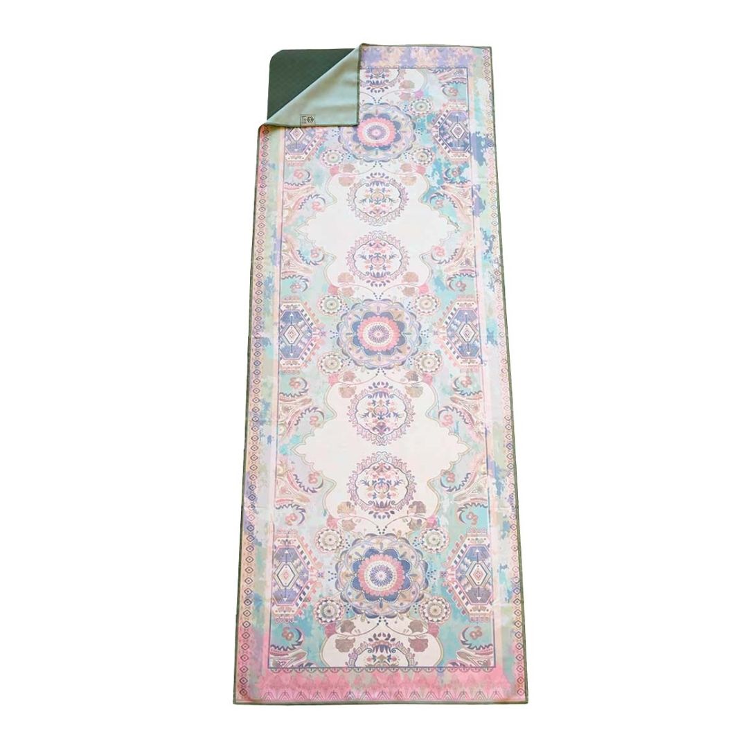 Tweezijdige Yogahanddoek - Flying Carpet | Antislip & Sneldrogend