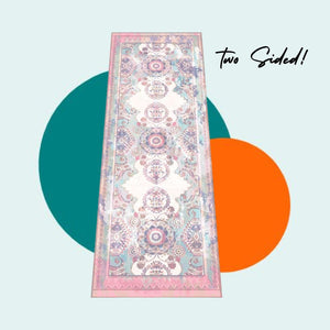 Tweezijdige Yogahanddoek - Flying Carpet | Antislip & Sneldrogend