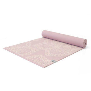 Lotus Yoga Mat | Roze - Extra Dik 6mm | Beste Keuze voor Comfort & Grip