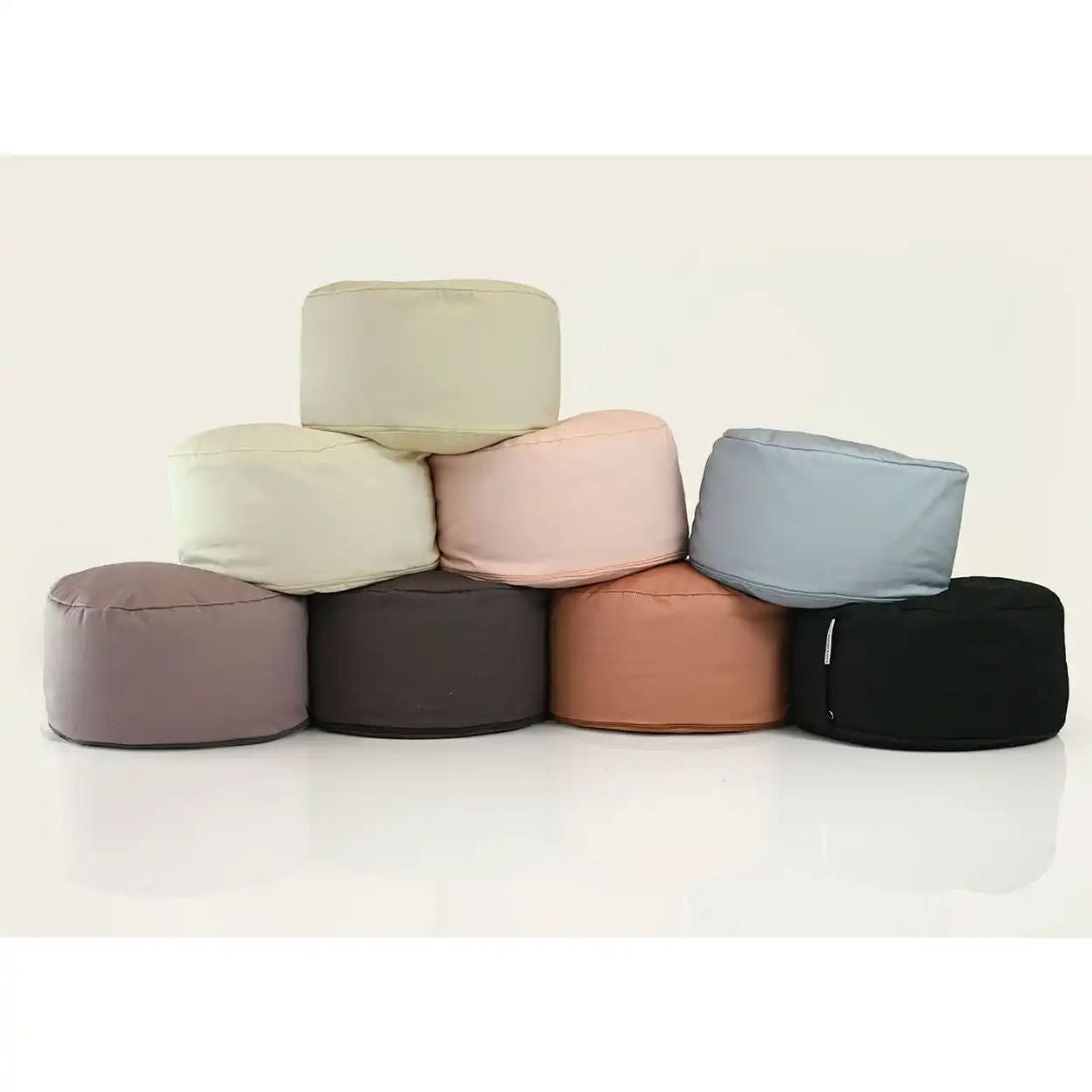 Rond Meditatiekussen | Pastel Roze | Comfort & Ondersteuning | ⌀30cm - 15cm