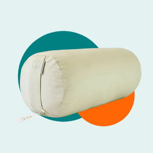 Ronde Yoga Bolster | Lichtgroen | 61cm | Ondersteuning & Comfort