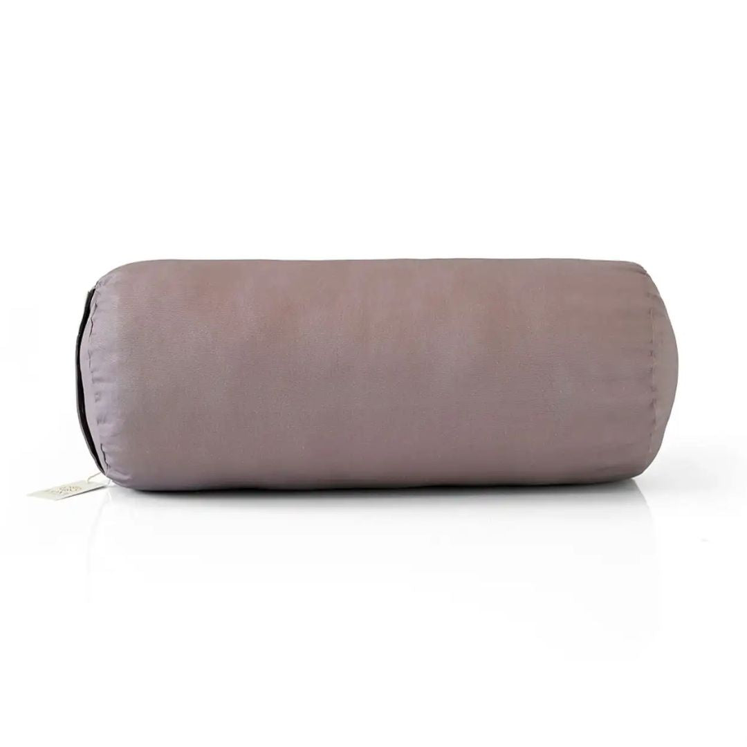 Ronde Yoga Bolster | Taupe | 61cm | Ondersteuning & Comfort