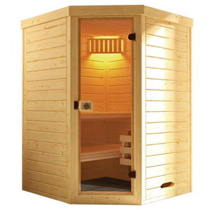 Laukkala Sauna: Massief Houten Luxe