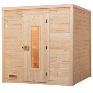 Premium-Massivholzsauna Bergen