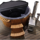 Kotka L | Hout gestookte Hot Tub | 5 tot 7 persoons