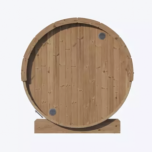 Barrelsauna Ergonomisch 1.8 | 4 Persoons | Houtgestookt | 205 x 180 cm