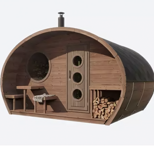 Barrelsauna Ovaal 3.0 | Houtgestookt | 4M x 3M | Voor verhoogde immuniteit