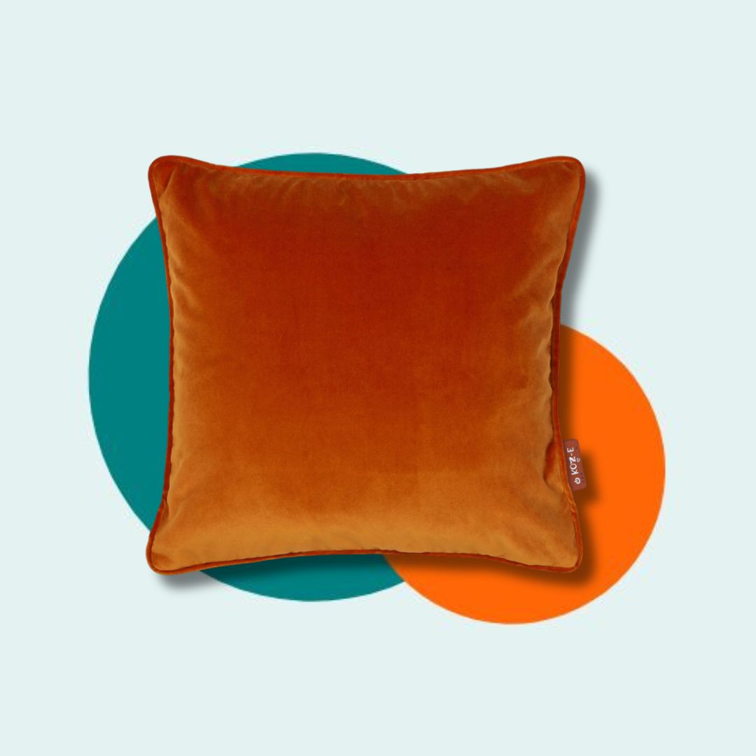 Comfortabel WarmteKussen 45x45cm Oranje- De Ultieme Ontspanning!