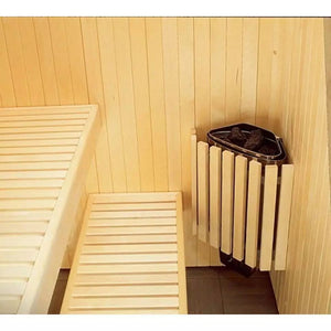 Harvia Delta D23E 2,3 kW Zwarte Elektrische Sauna Heater - Ideaal voor Ultieme Ontspanning