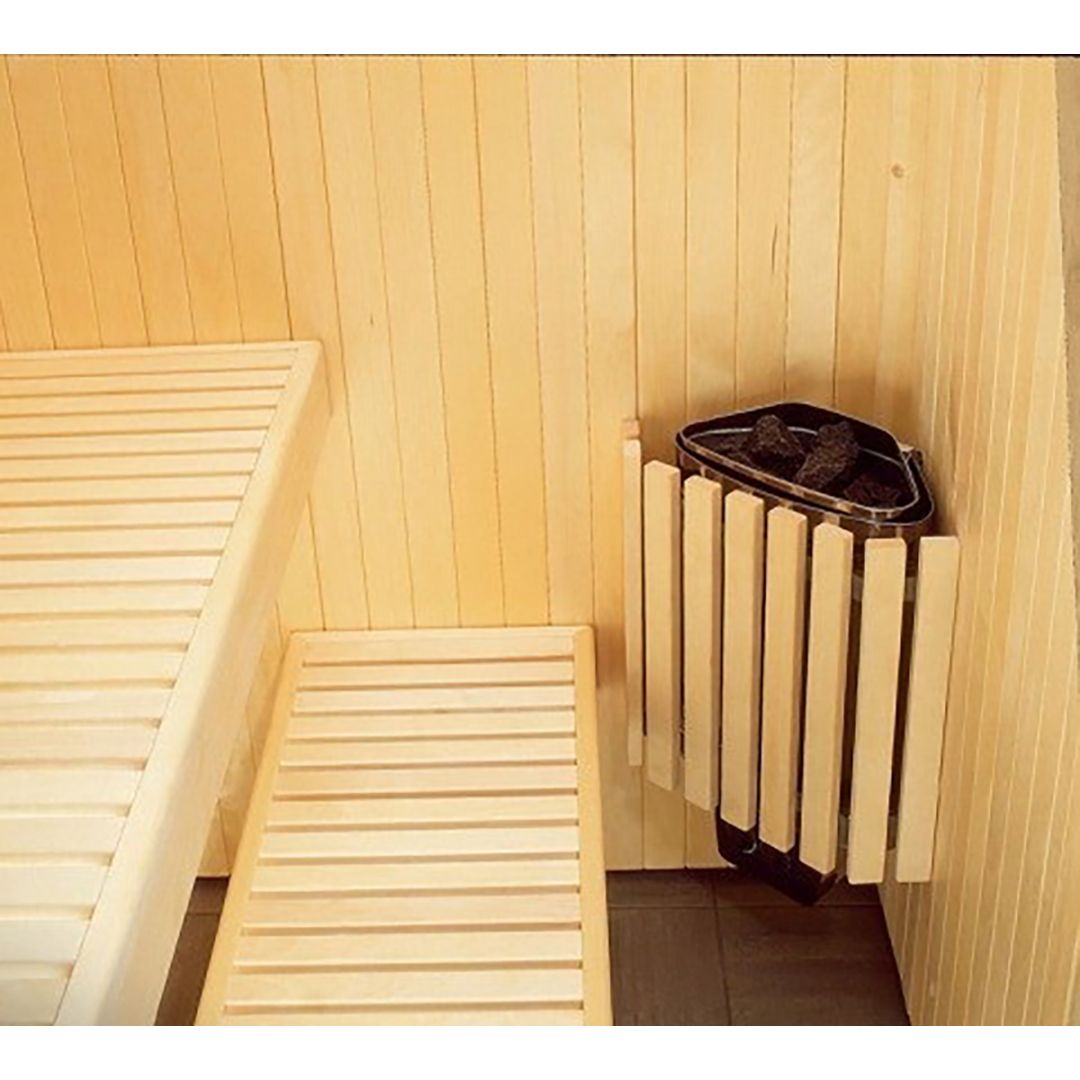 Harvia Delta D29E 2,9 kW Zwarte Elektrische Sauna Heater - Ideaal voor Ultieme Ontspanning