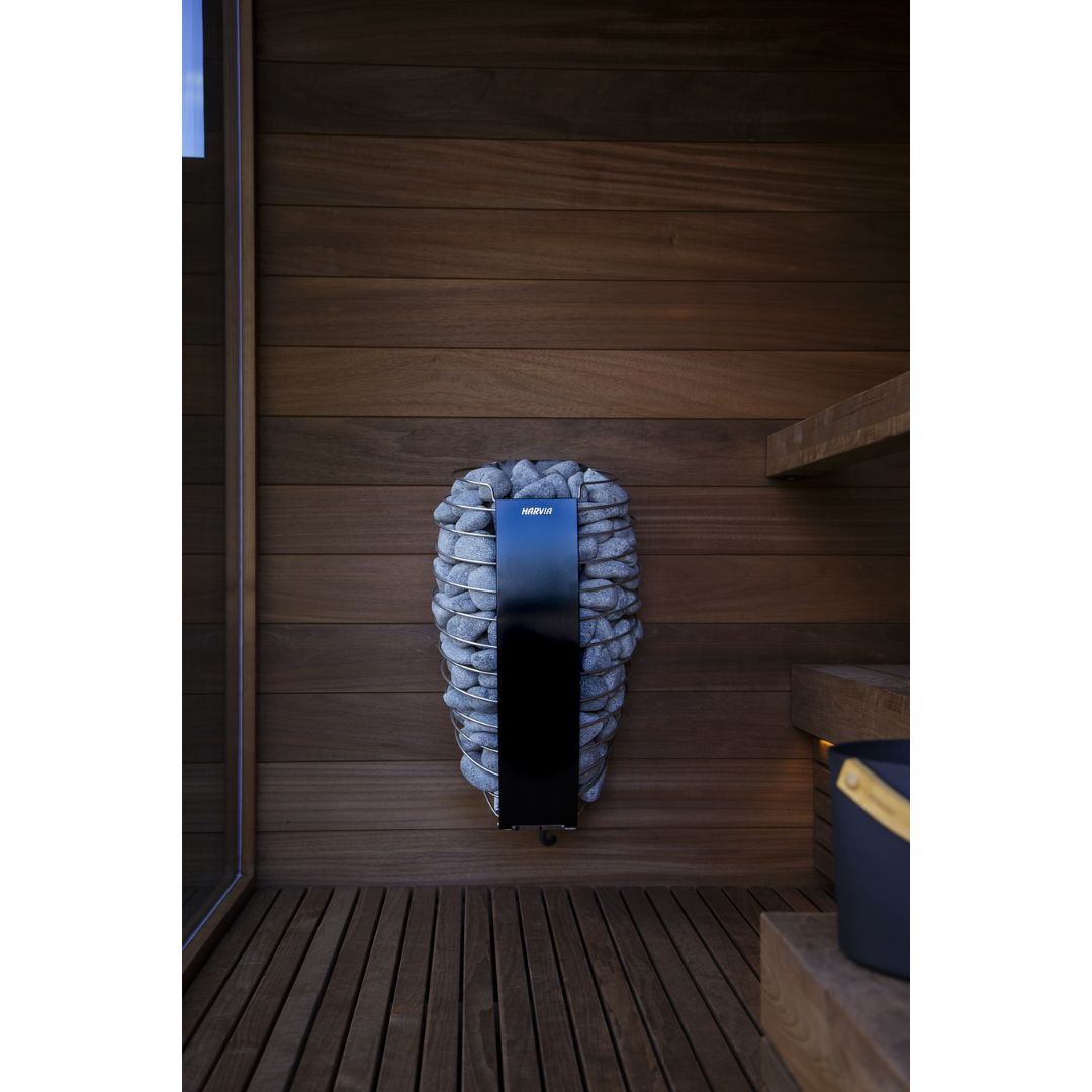 Harvia Spirit SP60XW 6.0 kW Electric Sauna Heater with WiFi - Stylish Black